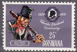 Botswana 1970 Michel 65 Neuf * Cote (2002) 1.40 Euro Charles Dickens Oliver Twist - Botswana (1966-...)
