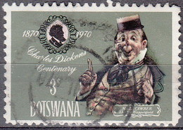 Botswana 1970 Michel 62 O Cote (2002) 0.20 Euro Charles Dickens David Copperfield Cachet Rond - Botswana (1966-...)