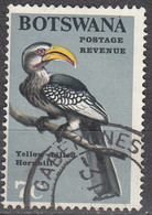 Botswana 1967 Michel 24 O (2002) 1.40 Euro Oiseau Calao à Bec Jaune Cachet Rond - Botswana (1966-...)