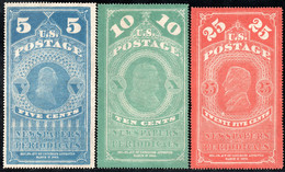 234.UNITED STATES.1865-1875 NEWSPAPER.5,10,25 C.(*)POSSIBLY PRIVATE REPRINTS,FAKES,SOLD AS IS. - Periódicos & Gacetas