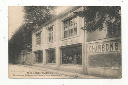 Cp, Commerce ,magasin , MARLAND-FRANCEY , Machines Agricoles, Fers , Quincaillerie , 89 ,TONNERRE ,vierge - Shops
