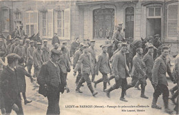 55-LIGNY-EN-BARROIS- PASSAGE DE PRISONNIERS ALLEMANDS - Ligny En Barrois