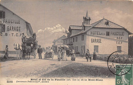 01-COL-DE-LA-FAUCILLE- HÔTEL DU COL, ET LE MONT-BLANC - Sin Clasificación