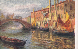 CHIOGGIA - VENEZIA - PONTE DELLA CUCCAGNA (DIPINTO DI L.MIGLIAVADA) - Chioggia