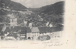 CPA - SAINTE-URSANNE - JURA (SUISSE) - N° 5 - Saint-Ursanne