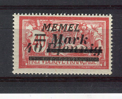 MEMEL - Y&T N° 84** - MNH - Type Merson - Unused Stamps