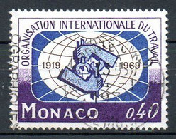 MONACO. N°806 Oblitéré De 1969. OIT. - ILO