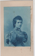 CDV Photo Originale XIXème Femme Par J De LACGER Toulouse Cdv3028 - Old (before 1900)