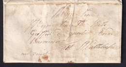DDZ 823 - Lettre Précurseur 1752 - SWEVEGHEM Vers HALLEBECKE (HARELBEKE) - Manuscrit Met Vrint - 1714-1794 (Oostenrijkse Nederlanden)