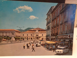Cartolina Atripalda Prov Avellino  Piazza Umberto I Bar Auto 1973 - Avellino