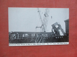 N.Y.C.T.A. Train Wreck Of May 4 1965   Brooklyn  New York > New York City > Brooklyn      Ref 5052 - Brooklyn