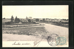 CPA Neuvy-Sautour, Vue Prise Du Pont Du Chemin De Fer - Neuvy Sautour