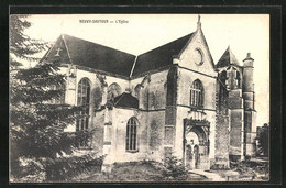 CPA Neuvy-Sautour, L`Eglise, Vue Extérieure Der L'Église - Neuvy Sautour