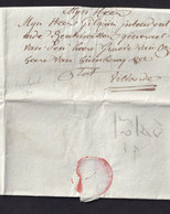 DDZ 835 - Lettre Précurseur 1789 - RUYSBROECK Vers HUMBEECQ VILVOORDE - Signée De Pauw - 1714-1794 (Oesterreichische Niederlande)