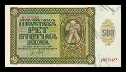 Croacia Croatia 500 Kuna 1941 Pick 3 SC-/SC AUNC/UNC - Croatia