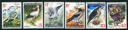 BULGARIA 1988 Birds Used.  Michel 3689-94 - Used Stamps