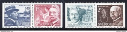 SWEDEN 1980 Nobel Prizewinners MNH / **.  Michel 1129-32 - Neufs