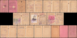 PASSEPORT : ROUMANIE / OLD PASSPORT : ROMANIA - 1925 - TIMBRES / STAMPS & VISAS - RRR !!! (ah646) - Historische Documenten