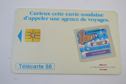 (A) Télécarte Carte Téléphonique 50 Banco 5 F Ca Banque Illico - Jeux