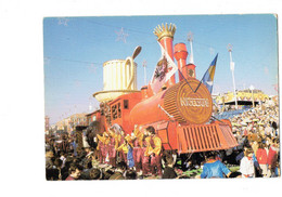 Cpm - NICE - Carnaval ROI De La Pub - Char Défilé NICECAFÉ Grain Café Tasse Train - 1992 - Carnaval