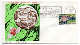 1963  ---FDC  -- VITTEL  ....cachet   .... - 1960-1969