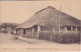 Rare Carte Postale BUREAU DE POSTE De KANKAN Haute Guinée Française Collection G. Et C. Kankan (neuve) Thème Philatélie - Frans Guinee