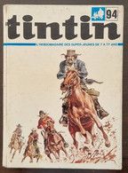 Reliure éditeur TINTIN N°94 Du Journal Tintin Français N°1250 à 1262. Bel état (Voir Les Scans) - Tintin