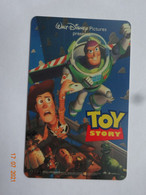 CINECARTE CINE CARD THAÏLANDE BANDE MAGNÉTIQUE CINÉMA  DESSIN ANIME TOY STORY  WALT DISNEY - Kino