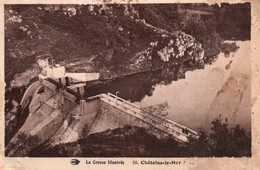 La Creuse Illustrée - Le Barrage De Châtelus-le-Marcheix - Carte L'Hirondelle N° 50 - Sonstige & Ohne Zuordnung