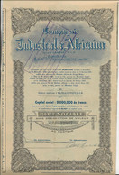 COMPAGNIE INDUSTRIELLE AFRICAINE -SOCIETE CONGOLAISE - PART SOCIALE -ANNEE - ANNEE 1927 - Afrique