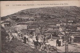 CPA 06 La Turbie Vue Sur Le Courd Saint-bernard Et Les Villas Alpes Maritimes France - La Turbie