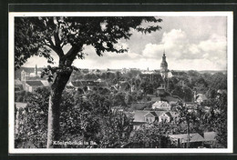 AK Königsbrück I. Sa., Panoramablick Auf Stadt Mit Kirchturm - Königsbrück