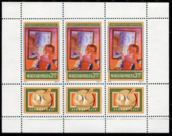 HUNGARY 1978 SOZPHILEX Stamp Exhibition Sheetlet MNH /**.  Michel 3274 Kb - Blocs-feuillets