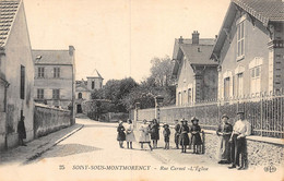 21-7905 : SOISY-SOUS-MONTMORENCY. RUE CARNOT. EGLISE - Soisy-sous-Montmorency