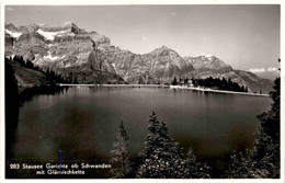 Stausee Garichte Ob Schwanden Mit Glärnischkette (283) - Schwanden