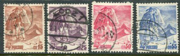 POLAND 1939  World Cup Ski Races.used.  Michel 351-54 - Used Stamps