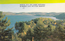 Postcard Sodus New York Nr Rochester On Lake Ontario Summer & Winter Resort My Ref B14351 - Rochester