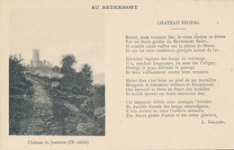 Château De Jasseron (01 - Ain) Au Revermont Château Féodal Texte De L. Gallier Sur L'édifice (édit IR Série En Bresse ?) - Other Municipalities