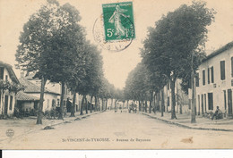 Saint Vincent De Tyrosse (40 Landes) Avenue De Bayonne - édit. Imp Réunis - Saint Vincent De Tyrosse