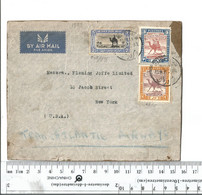 Soudan To New York On Cardbosard Piece........(Box 5) - Covers & Documents