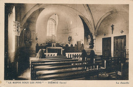 Diémoz (38 - Isère) Le Repos Sous Les Pins La Chapelle "je Vais Mieux" Circulée 1949 - Diémoz