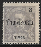 Timor – 1902 King Carlos Surcharged PROVISORIO - Timor