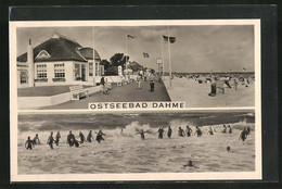 AK Dahme / Ostsee, Strandpartie - Dahme