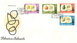 (11 20) Pitcairn Island - FDC  (1 Cover)  1982 (fruits) - Pitcairn Islands