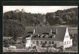 AK Dalwigksthal, Hotel-Pension Thalblick Mit Burg Lichtenfels - Lich