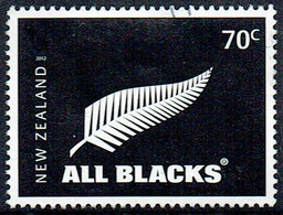 New Zealand 2012 Silver Fern All Blacks U Len Jury 2412 - Usados