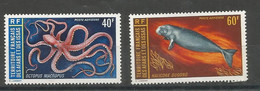 85/86   Faune Marine    Luxe Sans Ch   (clasyveroug6) - Unused Stamps