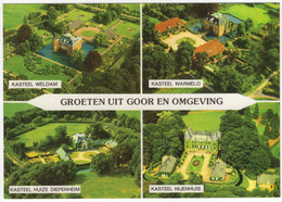 Groeten Uit Goor En Omgeving: Kasteel Weldam, Warmelo, Nijenhuis En Huize Diepenheim - (Holland) - Goor