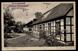 AK/CP Vietze  Ostbahn  Eisengiesserei  Witnica  Lebus   Gel./circ. 1932    Erh./Cond.  2/2-      Nr. 01359 - Neumark