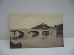 TORINO TURIN ITALIA ITALIE PONTE UMBERTO I SUL PO CPA - Pontes